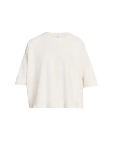 Eskandar Round Neck 3/4-Sleeve Top With Hembands - Mid Plus Length | Thumbnail 1 Eskandar Round Neck 3/4-Sleeve Top With Hembands - Mid Plus Length | Thumbnail 1