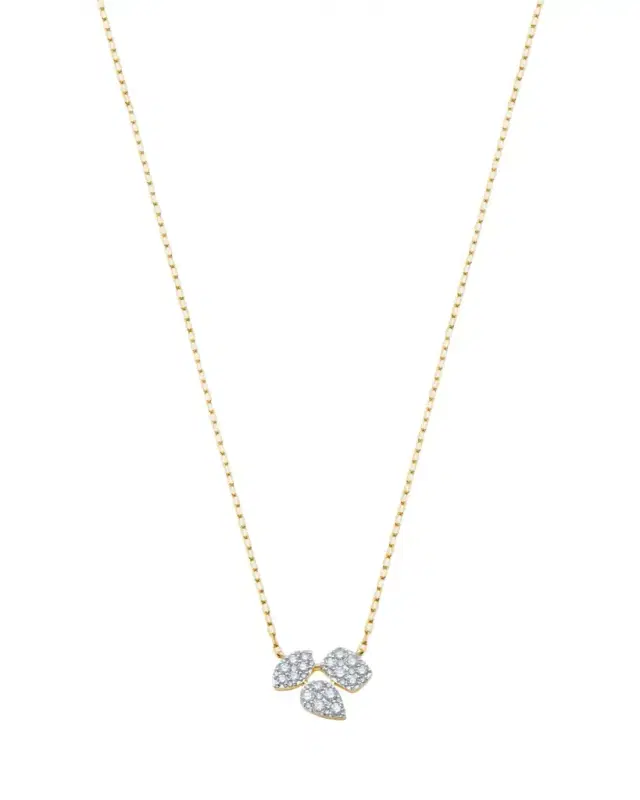 Sara Weinstock Reverie 18K Gold & Diamond Marquise, Pear & Cushion Necklace