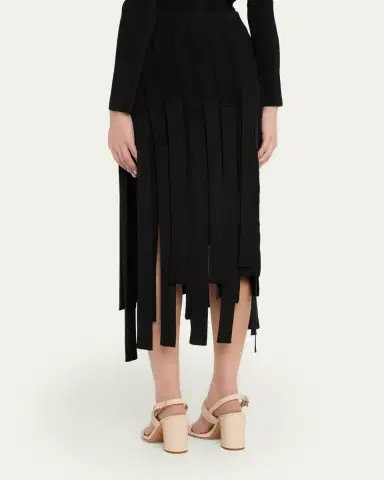 Zimmermann Luna Fringe Midi Skirt | Thumbnail 3