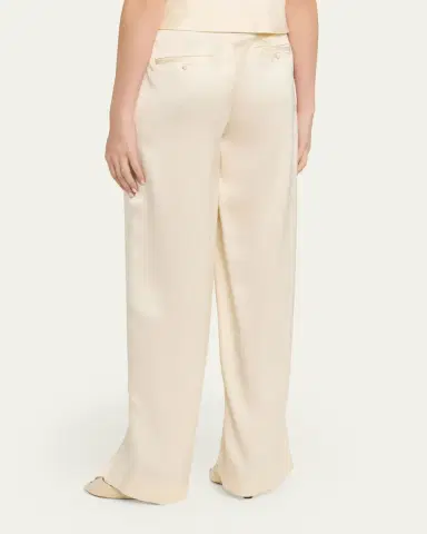 Vince High-Rise Satin Trousers | Thumbnail 3