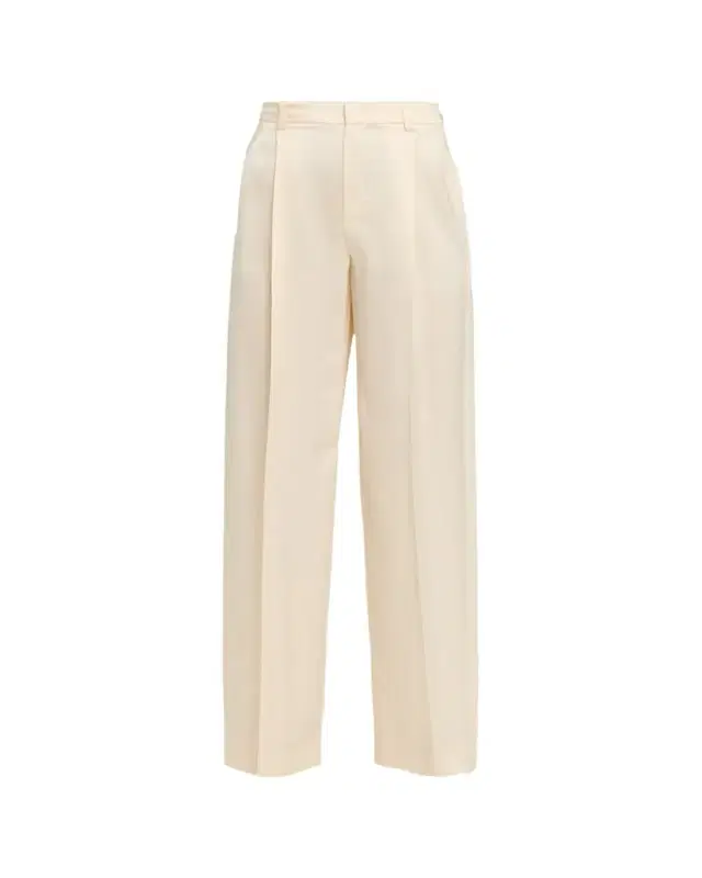 Vince High-Rise Satin Trousers
