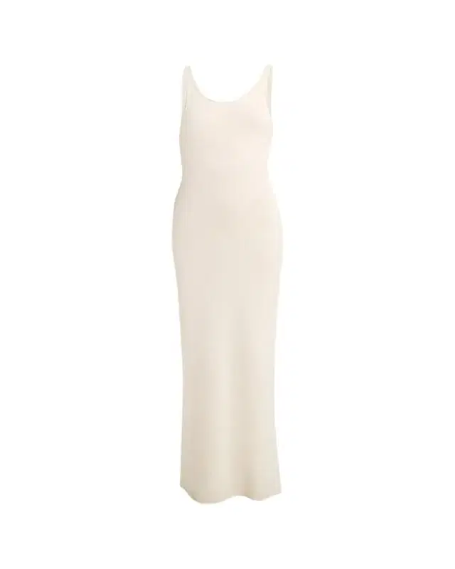 Nyra Silk Gauze Knit Sleeveless Maxi Dress