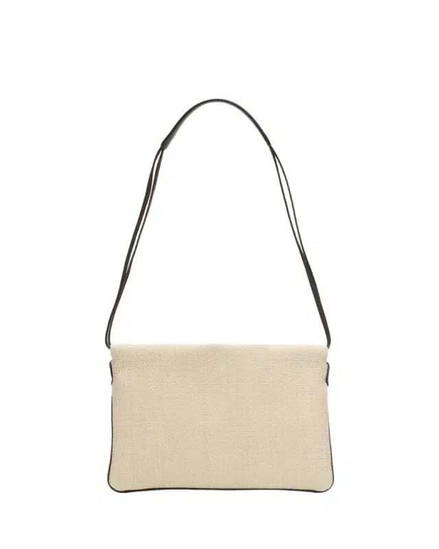 Brunello Cucinelli Raffia Net Pouch Shoulder Bag