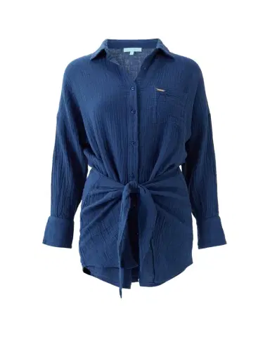 Melissa Odabash Sara Mini Shirtdress Coverup | Thumbnail 1