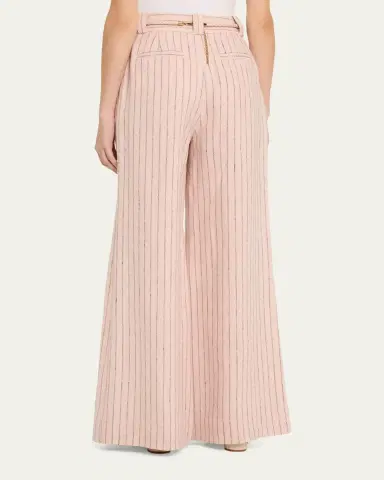 Zimmermann Alchemy Linen Wide-Leg Pants | Thumbnail 3 Zimmermann Alchemy Linen Wide-Leg Pants | Thumbnail 3