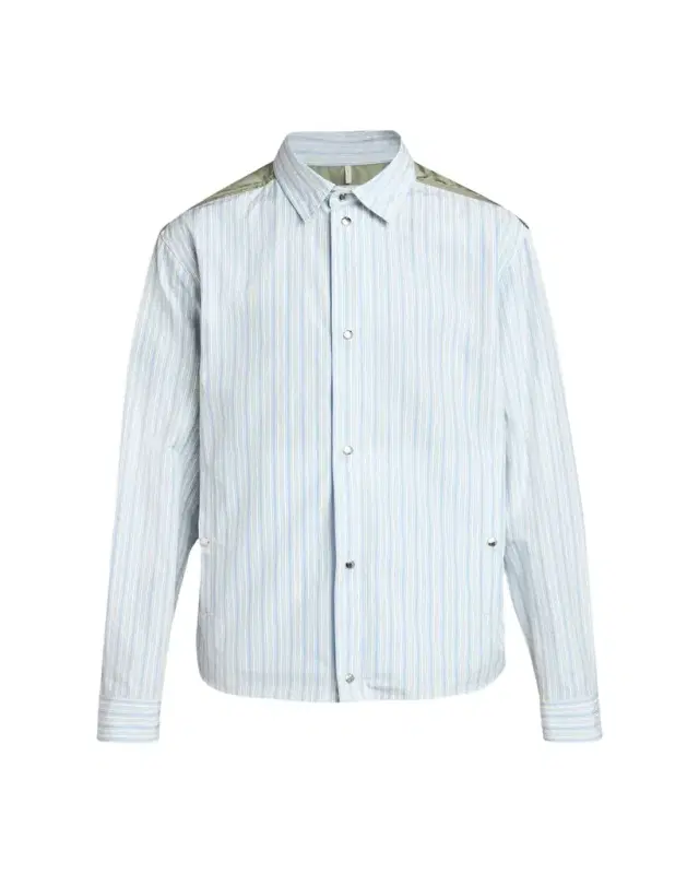 Moncler Men's Mixed-Media Shirt Jacket