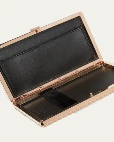 Gabriela Hearst Callas Leather & Snakeskin Clutch Bag | Thumbnail 4