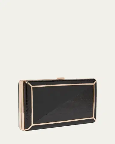 Gabriela Hearst Callas Leather & Snakeskin Clutch Bag | Thumbnail 8
