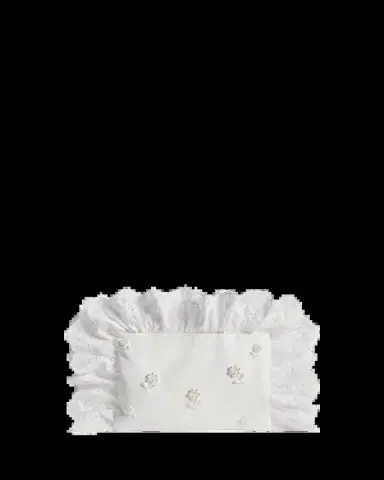 Simone Rocha Beaded Ruffle-Trim Pillowcase Clutch Bag | Thumbnail 2 Simone Rocha Beaded Ruffle-Trim Pillowcase Clutch Bag | Thumbnail 2