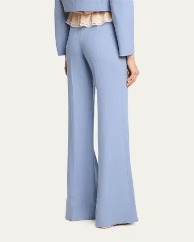 Chloé Linen Wide-Leg Trousers | Thumbnail 3 Chloé Linen Wide-Leg Trousers | Thumbnail 3