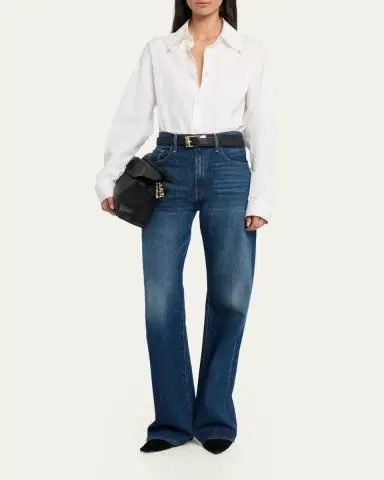 Nili Lotan Lou Leather Top-Handle Bag | Thumbnail 5 Nili Lotan Lou Leather Top-Handle Bag | Thumbnail 5