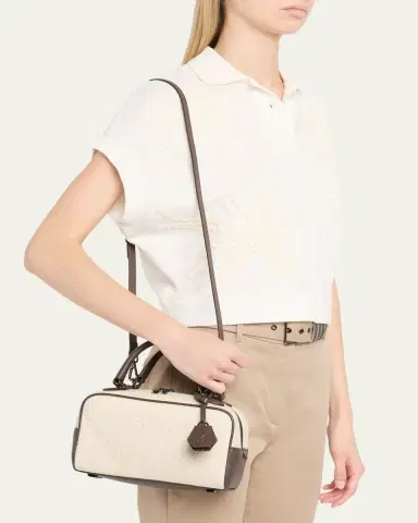 Brunello Cucinelli Explorer Techno Raffia & Leather Crossbody Bag | Thumbnail 2 Brunello Cucinelli Explorer Techno Raffia & Leather Crossbody Bag | Thumbnail 2