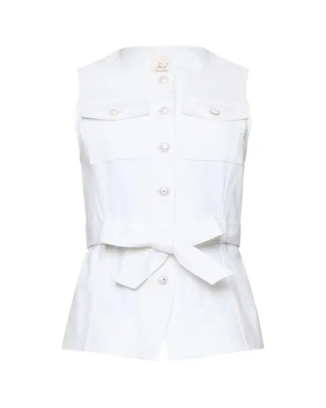 Cinq à Sept Reenee Belted Denim Vest