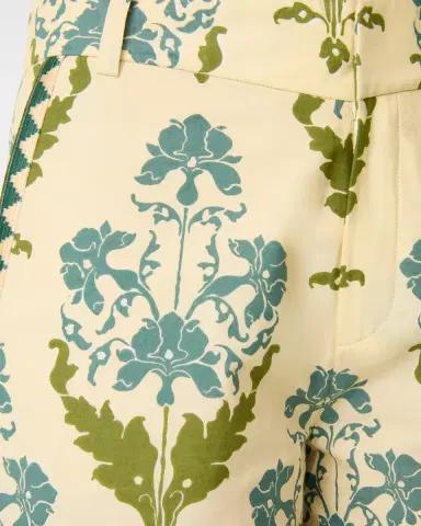 Emporio Sirenuse Shorts in Three Flowers Print | Thumbnail 2 Emporio Sirenuse Shorts in Three Flowers Print | Thumbnail 2
