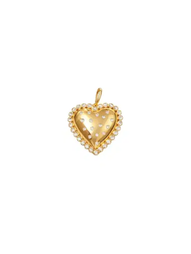 Wish Fine Jewelry 0.54ct Diamond 14K Gold Heart Pendant | Thumbnail 1 Wish Fine Jewelry 0.54ct Diamond 14K Gold Heart Pendant | Thumbnail 1