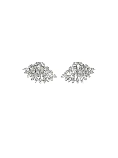 Wish Fine Jewelry 3.01ct Diamond 14K Gold Wing Climber Earrings | Thumbnail 1 Wish Fine Jewelry 3.01ct Diamond 14K Gold Wing Climber Earrings | Thumbnail 1
