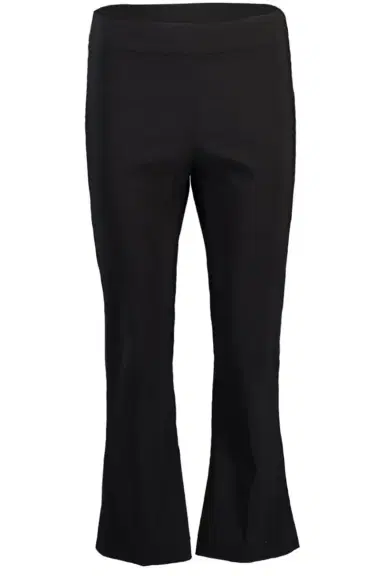 AVENUE MONTAIGNE Leo Crop Flare Pant - Black | Thumbnail 1