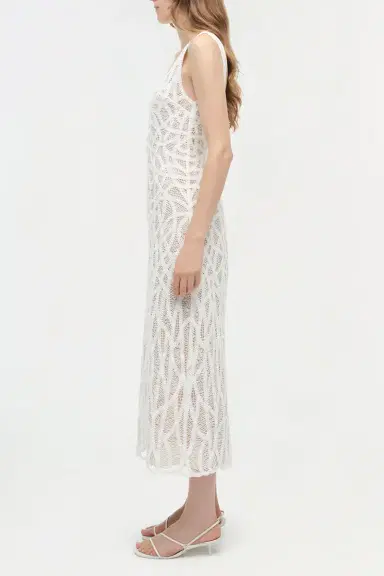 Simkhai Leonora Macrame Dress | Thumbnail 4