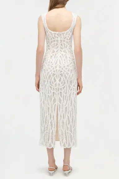 Simkhai Leonora Macrame Dress | Thumbnail 5