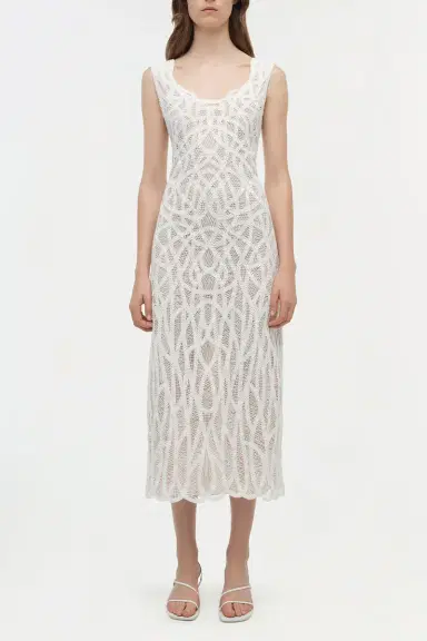 Simkhai Leonora Macrame Dress | Thumbnail 1