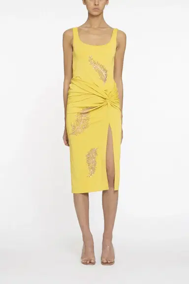 DES_PHEMMES Tank Top Midi Dress | Thumbnail 2