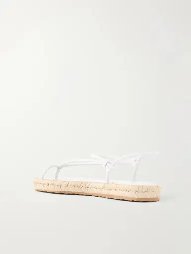 Gianvito Rossi Leather Espadrille Sandals | Thumbnail 3
