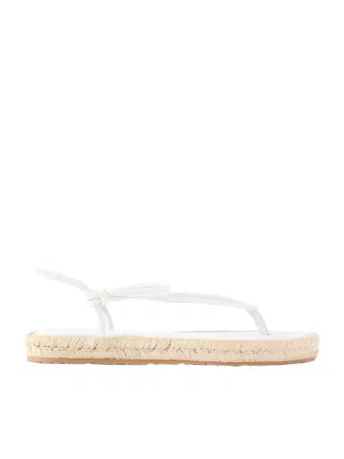 Gianvito Rossi Leather Espadrille Sandals | Thumbnail 1