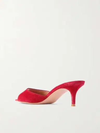 Gianvito Rossi Elle 55 Suede Mules | Thumbnail 3 Gianvito Rossi Elle 55 Suede Mules | Thumbnail 3