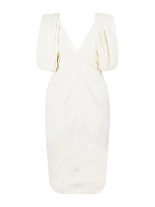 Silk Crepe Cocktail Dress