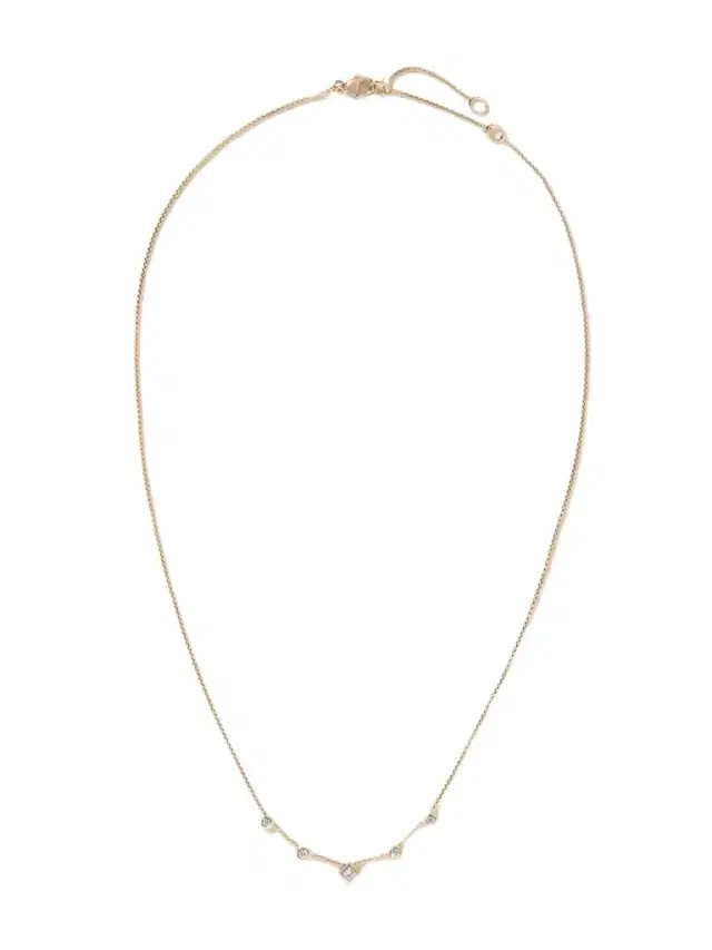 David Yurman 18-karat Gold Diamond Necklace