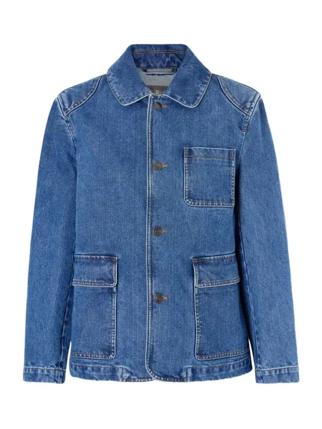 Loro Piana Cotton And Silk-blend Denim Jacket
