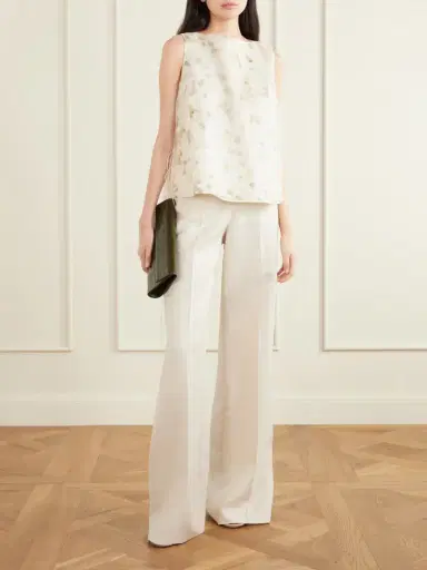 Altuzarra Siggi Printed Cotton-blend Blouse | Thumbnail 2