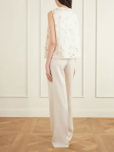 Altuzarra Siggi Printed Cotton-blend Blouse | Thumbnail 4