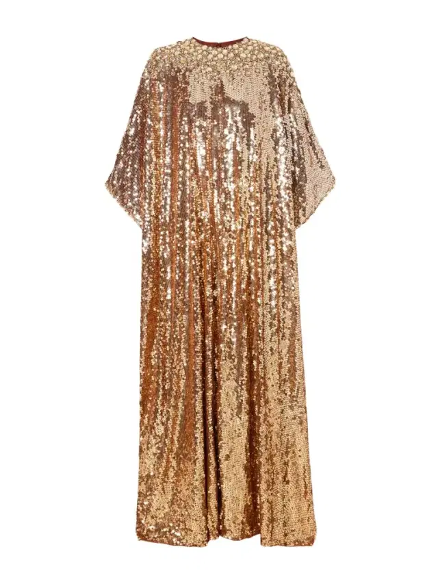 Fontaine Crystal-embellished Sequined Tulle Gown
