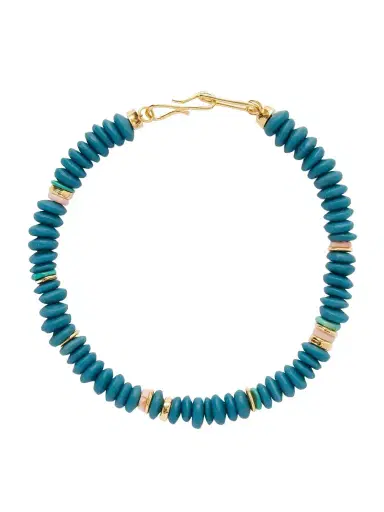 Lizzie Fortunato Gold-tone Glass Beaded Necklace | Thumbnail 1