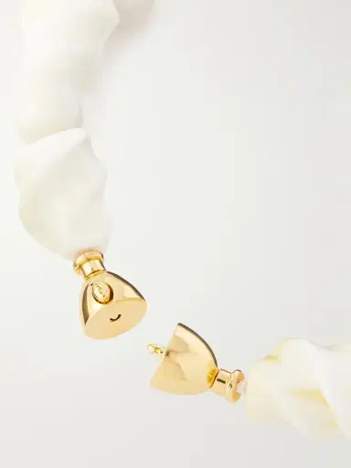 Lizzie Fortunato Salamanca Gold-tone Porcelain Beaded Choker | Thumbnail 3