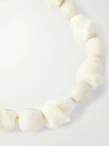 Lizzie Fortunato Salamanca Gold-tone Porcelain Beaded Choker | Thumbnail 4