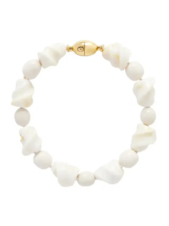 Lizzie Fortunato Salamanca Gold-tone Porcelain Beaded Choker