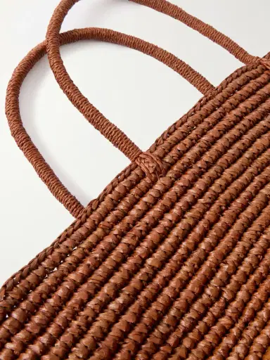 SENSI STUDIO Large Straw Tote | Thumbnail 5