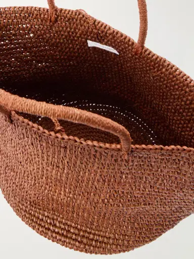 SENSI STUDIO Large Straw Tote | Thumbnail 6