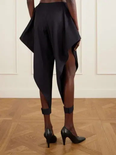 Alaïa Triangle Cotton-gabardine Wide-leg Pants | Thumbnail 3 Alaïa Triangle Cotton-gabardine Wide-leg Pants | Thumbnail 3