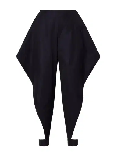 Alaïa Triangle Cotton-gabardine Wide-leg Pants | Thumbnail 1 Alaïa Triangle Cotton-gabardine Wide-leg Pants | Thumbnail 1