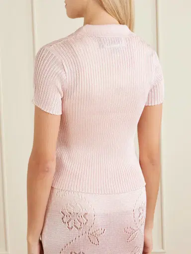 Calle Del Mar Ribbed-knit Cardigan | Thumbnail 4 Calle Del Mar Ribbed-knit Cardigan | Thumbnail 4