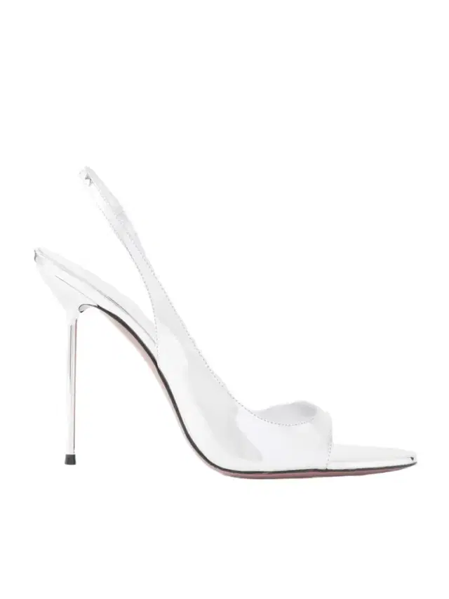 Paris Texas Lidia 95 Mirrored-leather Slingback Sandals