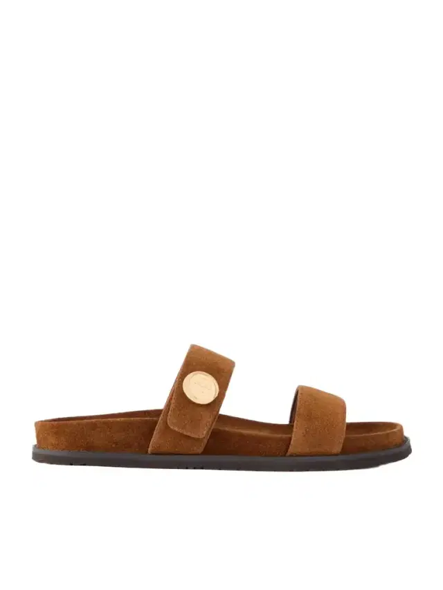 Romy Sport Embellished Suede Slides