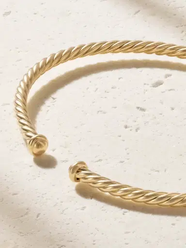 David Yurman Cablespira® 18-karat Gold Diamond Bracelet | Thumbnail 2 David Yurman Cablespira® 18-karat Gold Diamond Bracelet | Thumbnail 2
