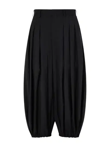 Comme des Garçons Wool Wide-leg Tapered Pants | Thumbnail 1 Comme des Garçons Wool Wide-leg Tapered Pants | Thumbnail 1