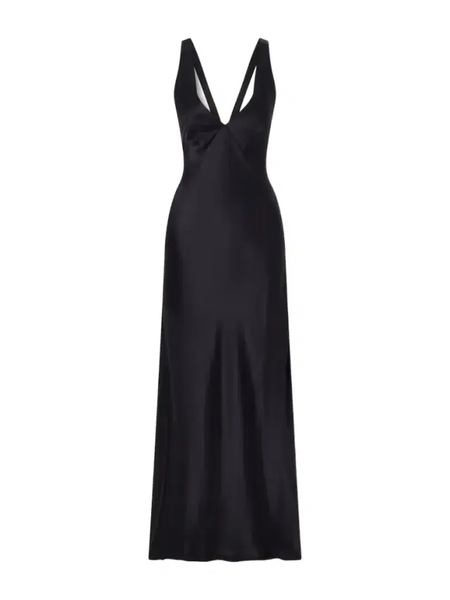 Aline Silk-charmeuse Gown