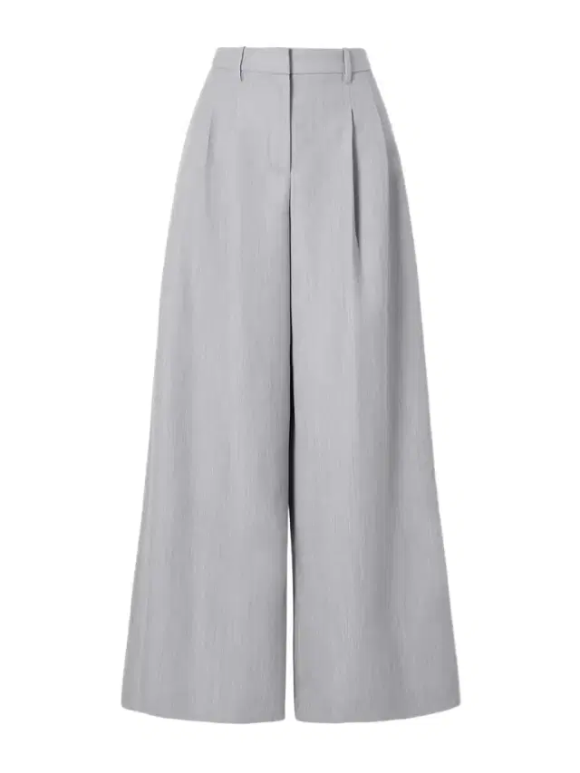 Avery Mid-rise Pleated Wool Wide-leg Pants