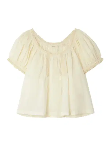 DÔEN Frederica Lace-trimmed Organic Cotton-voile Blouse | Thumbnail 1